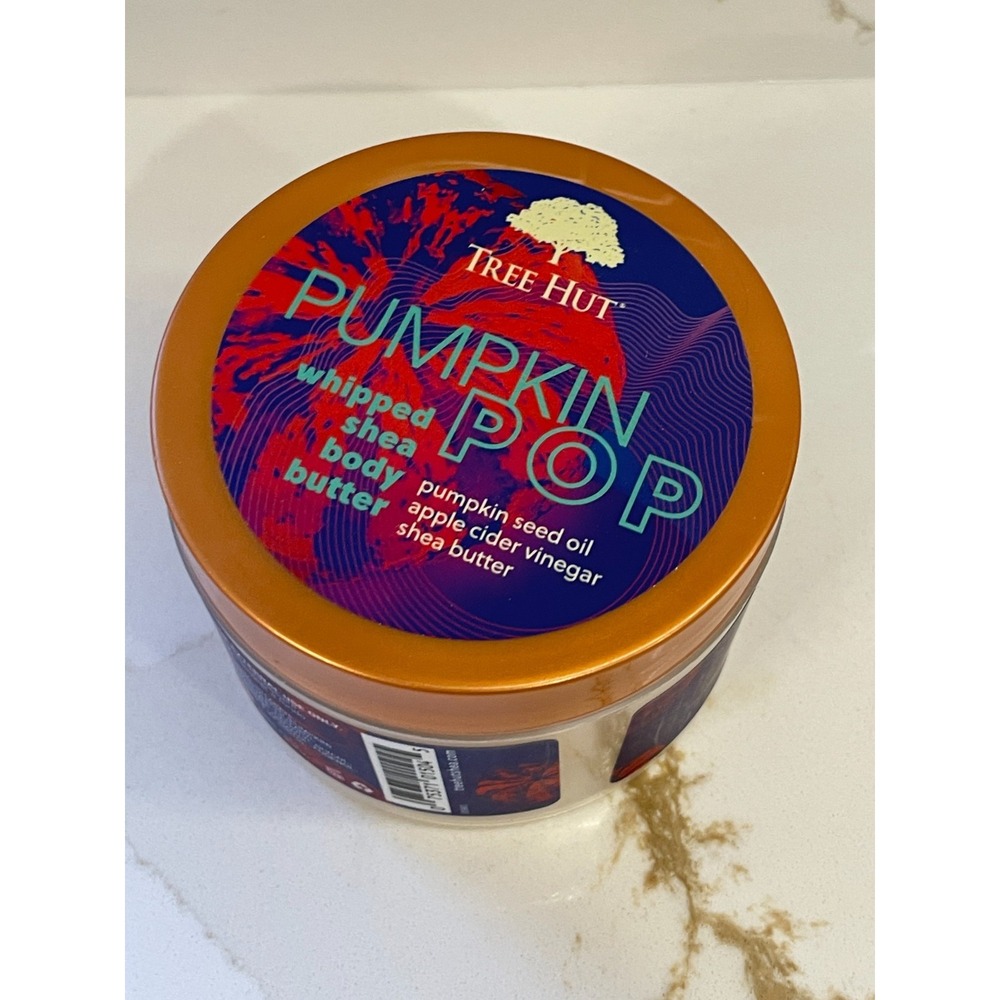 Tree Hut Pumpkin Pop Whipped Shea Body‎ Butter 8.4 oz Apple Cider Vinegar New